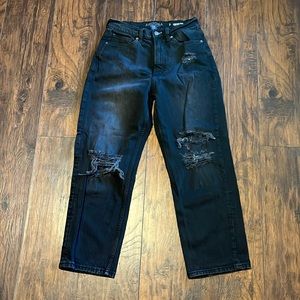 High rise vintage straight Arizona jeans